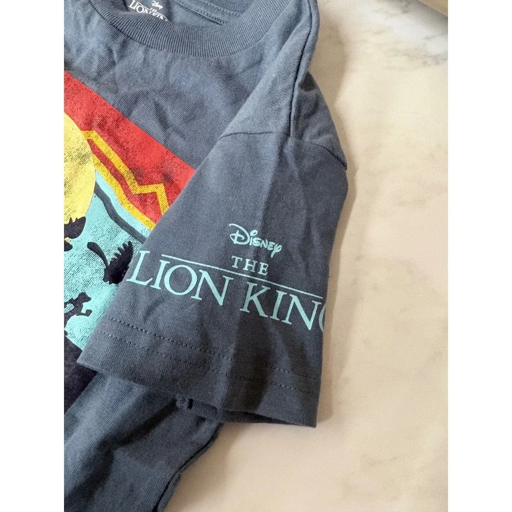 Disney Retro Lion King T-Shirt Toddler 4T Gray Hakuna Matata Graphic Disneycore
